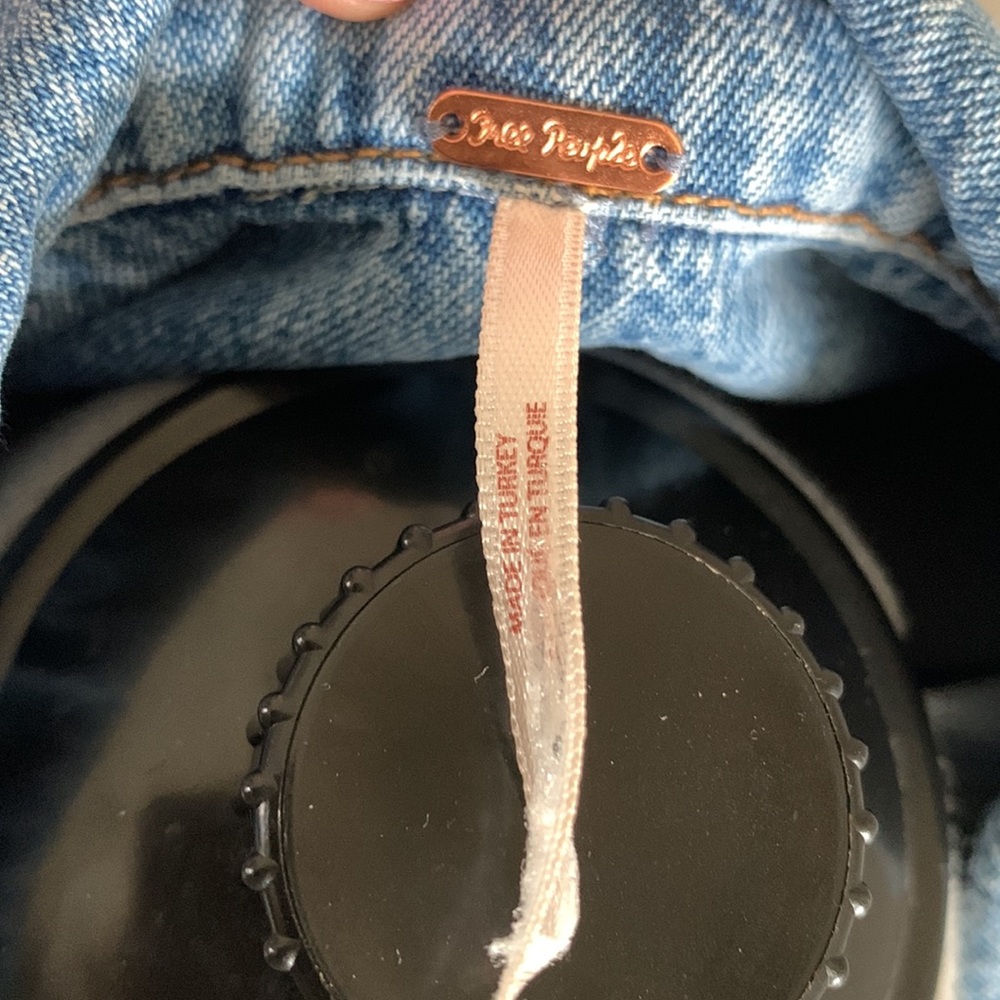 Free People Denim Crop - Picture 4 of 4